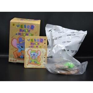 Miniso Stitch's Weird Diary Figure Little Savage Stitch Tiki (A13)